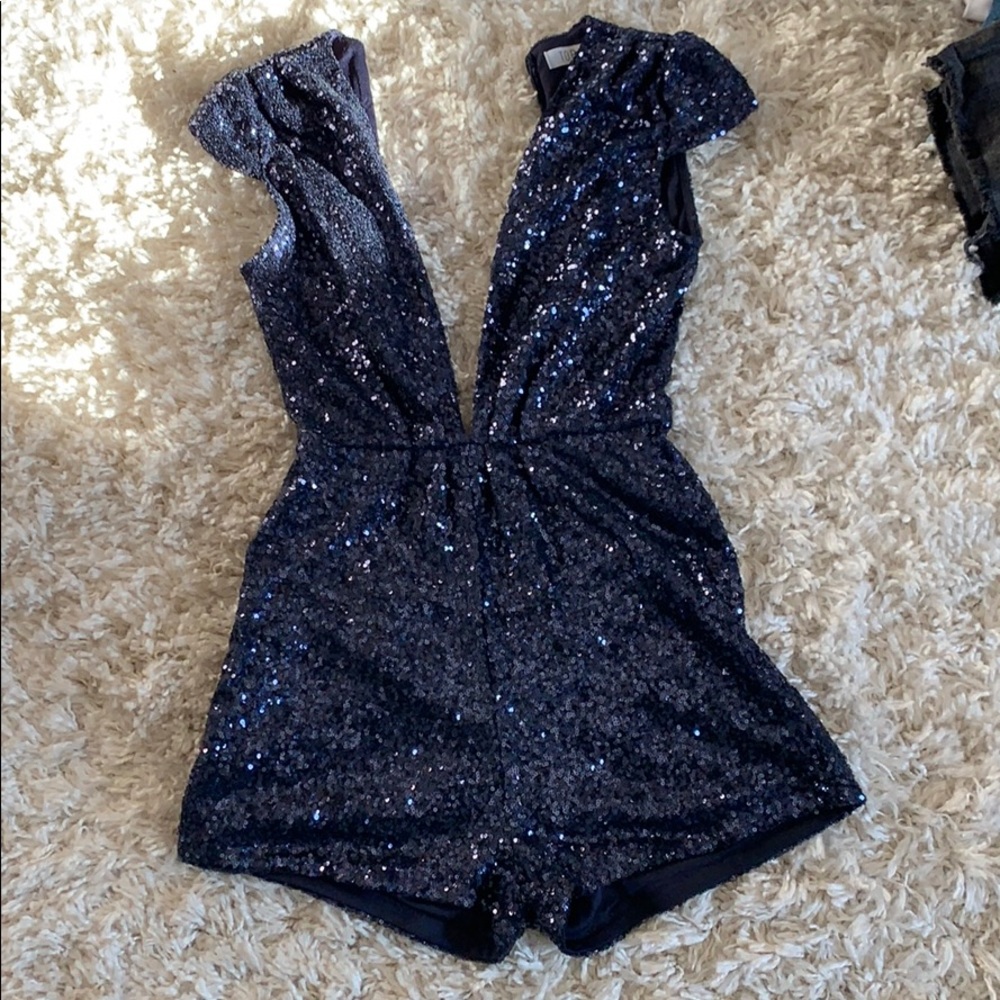 Sequin romper